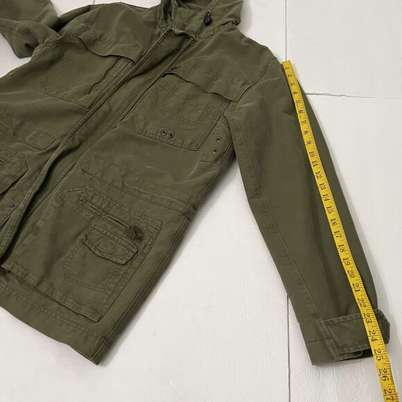 The Territory Ahead Mens Military Parka Jacket Size Small Green - Picture 6 of 7